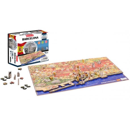 PUZZLE 4D CITYSCAPE BARCELONA
