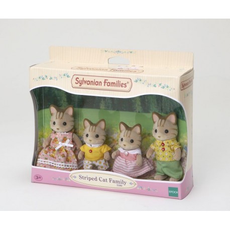 SYLVANIAN Familia Gats Ratlles