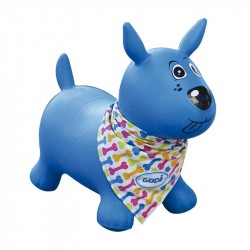 LUDY-Mi perro saltarín azul