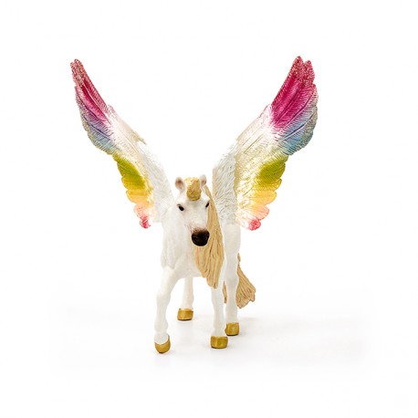 SCHLEICH Unicornio arcoíris alado