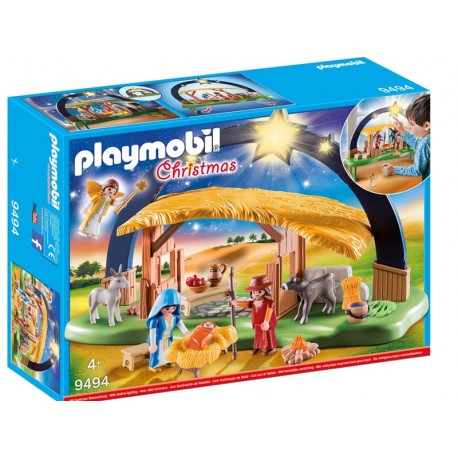Playmobil Chrismas Belén con Luz