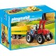 Playmobil Tractor con Remolque