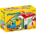 Playmobil 1.2.3 Camión con Garaje