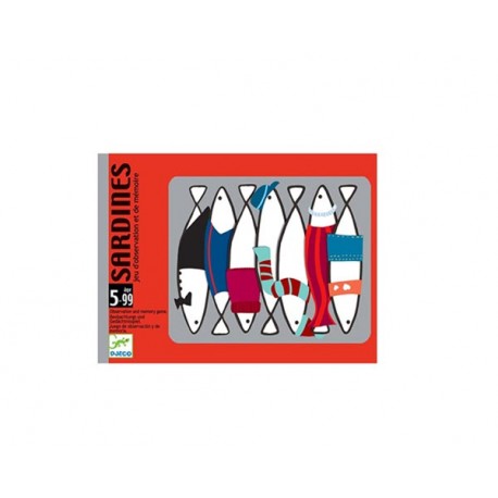DJECO Cartas Sardines