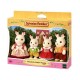 SYLVANIAN FAMILIES Familia Conejo Chocolate 