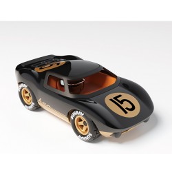 PLAYFOREVER Car Mini Ken Cave Black Gold
