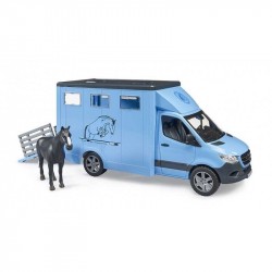 BRUDER Mercedes Benz con Caballos