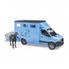 BRUDER Mercedes Benz con Caballos