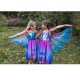 Vestido y alas de mariposa azul-morado 7-8 años de Great Pretenders
