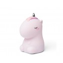 Lampara de silicona en forma de Unicornio rosa de Little L