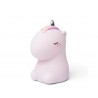 Lampara de silicona en forma de Unicornio rosa de Little L
