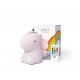 Lampara de silicona en forma de Unicornio rosa de Little L