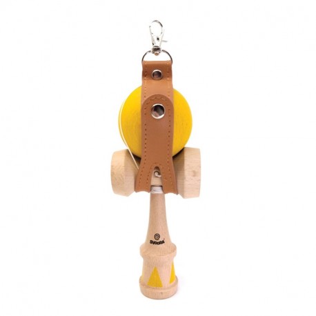 KENDAMA de madera Amarillo