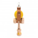 KENDAMA de madera Amarillo