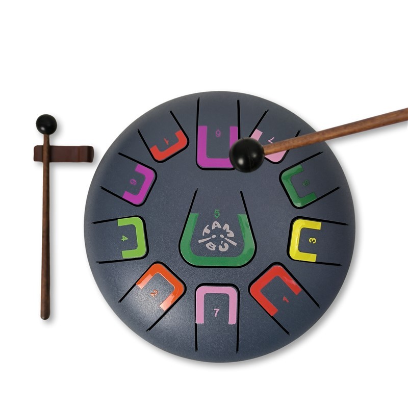 Tambú 8" 11notas Verde Jungla mate