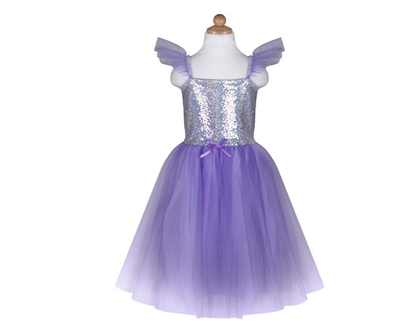 Great Pretenders Sequins Princess Dress, lila T 5-6Lilac, Size 5-6