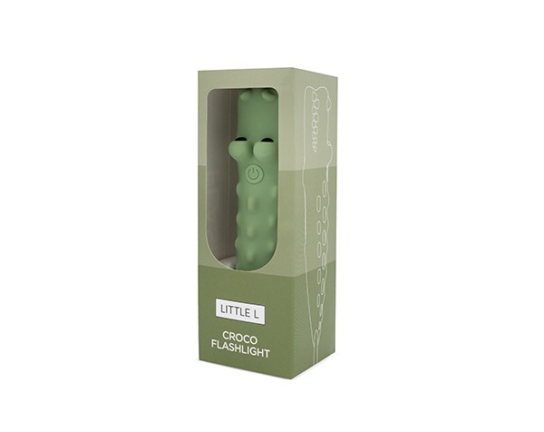 Linterna de silicona en forma de Cocodrilo de Little L